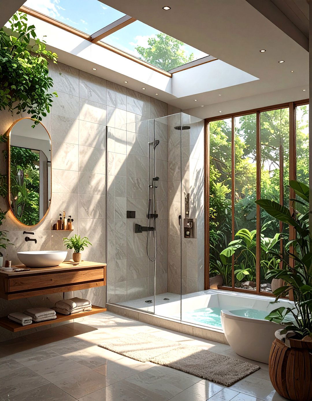 Clerestory Shower Windows - 30 shower window ideas