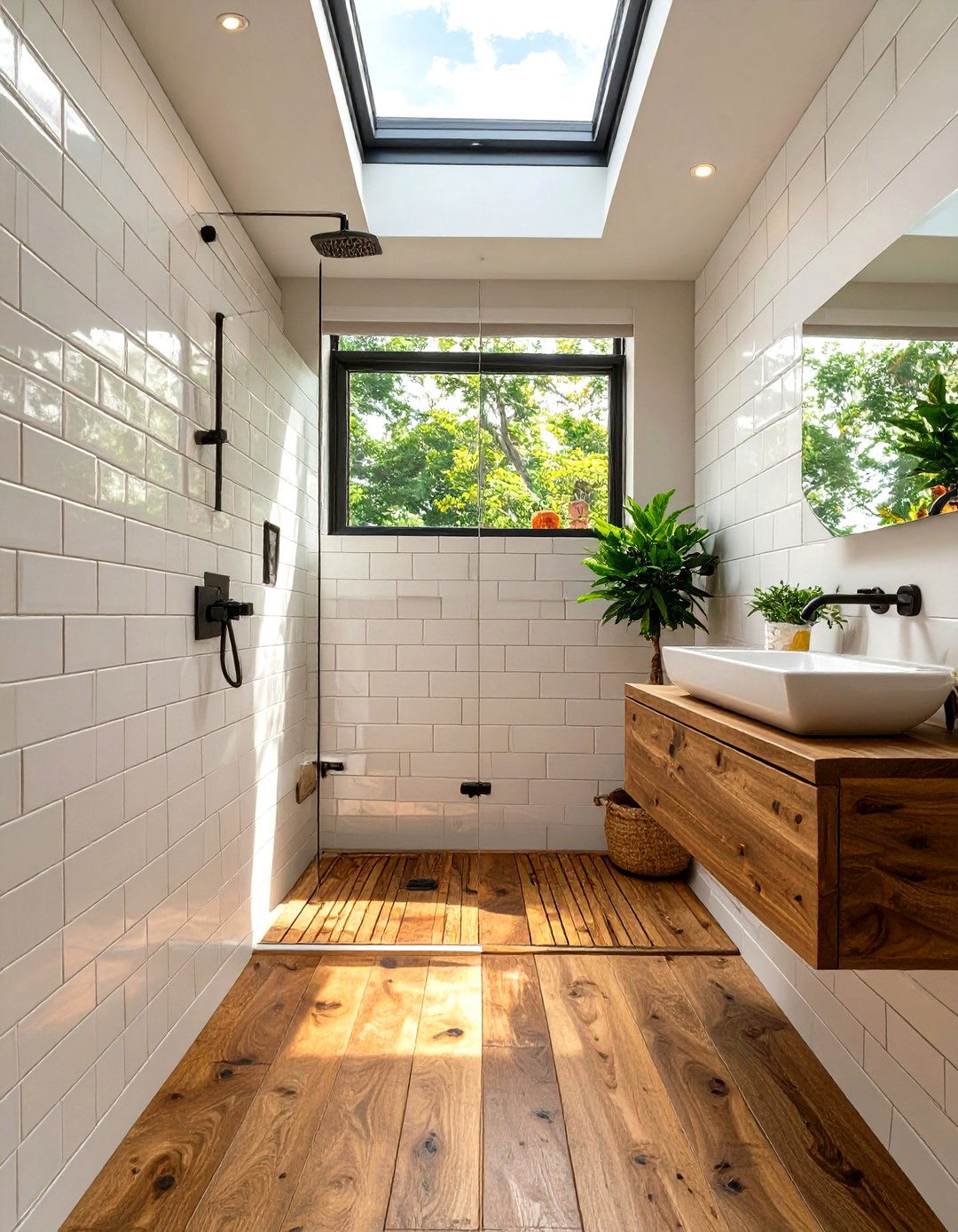 Clerestory Window in Shower - 30 window in shower ideas