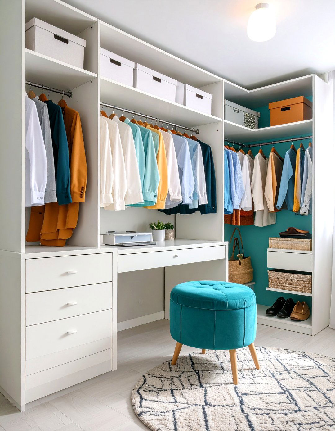 Cloffice Closet Office Conversion - 30 patricketsesfantomes.com what is interior design ideas