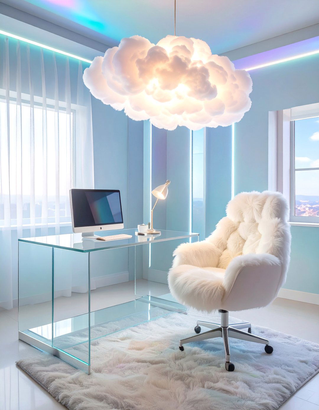 Cloud Nine Office - 30 cute office ideas