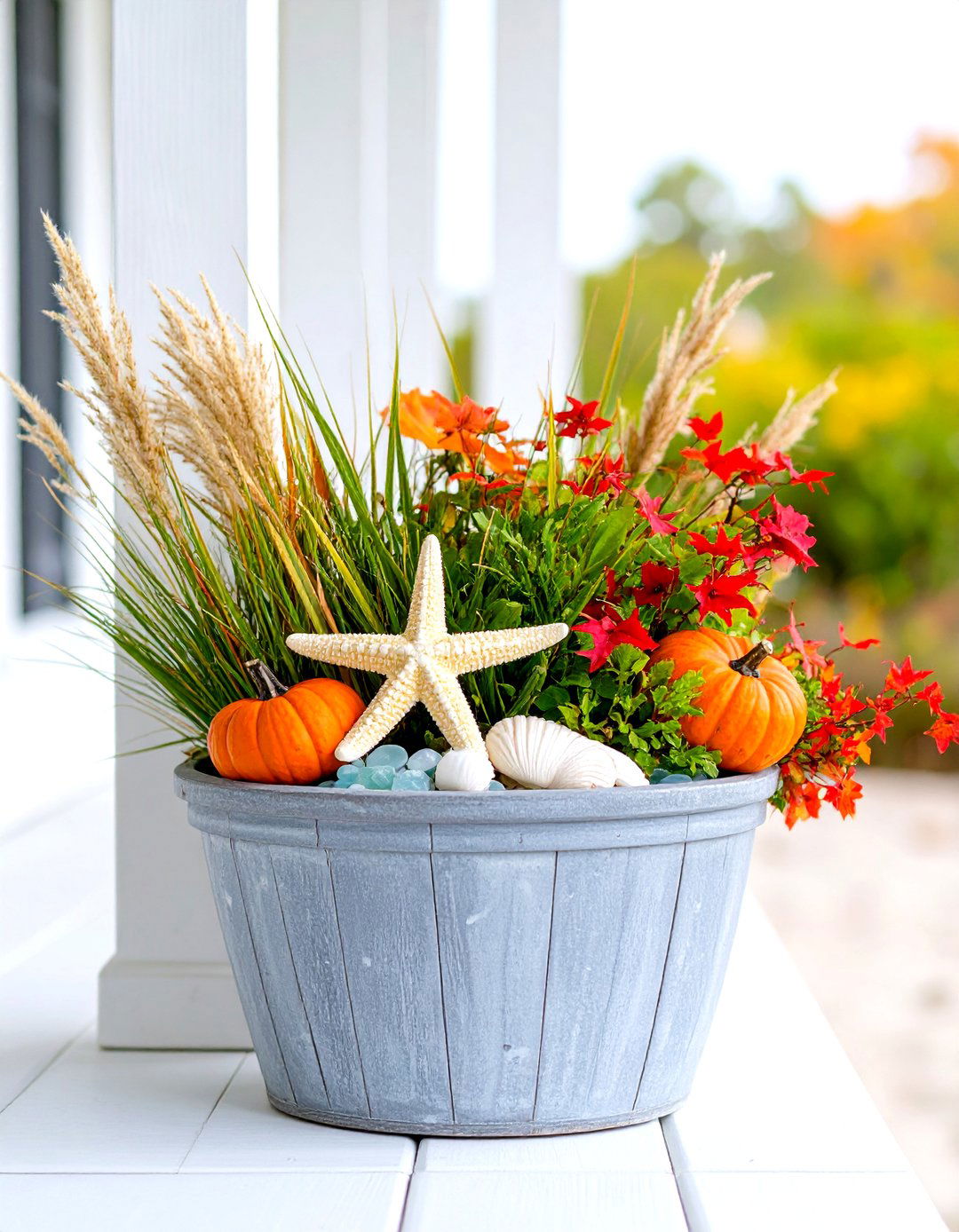 30 Front Porch Fall Planter Ideas for Seasonal Charm