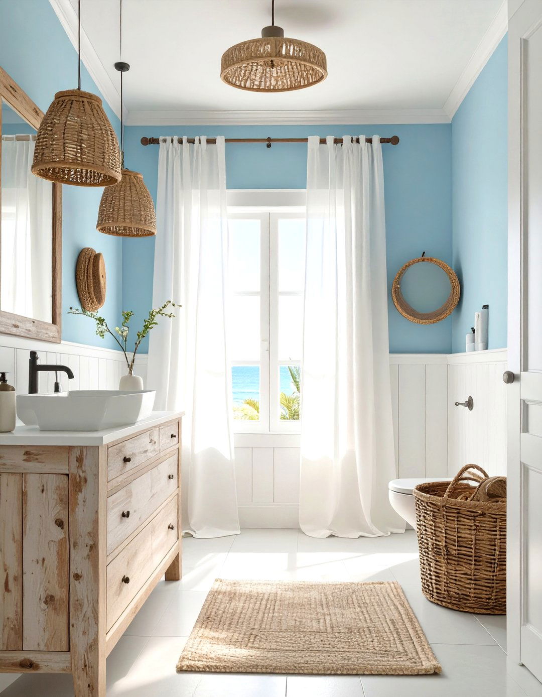 Coastal Bathroom Theme Generator - 30 free bathroom design tool ideas