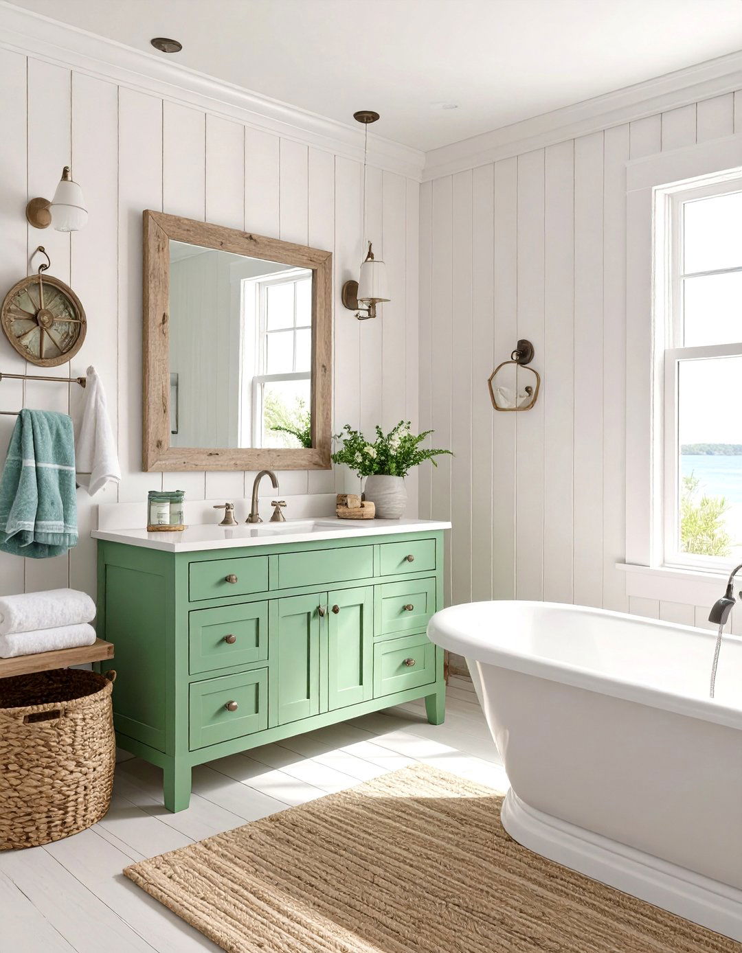 Coastal Beach House Bathroom Modeler - 30 bathroom design software ideas