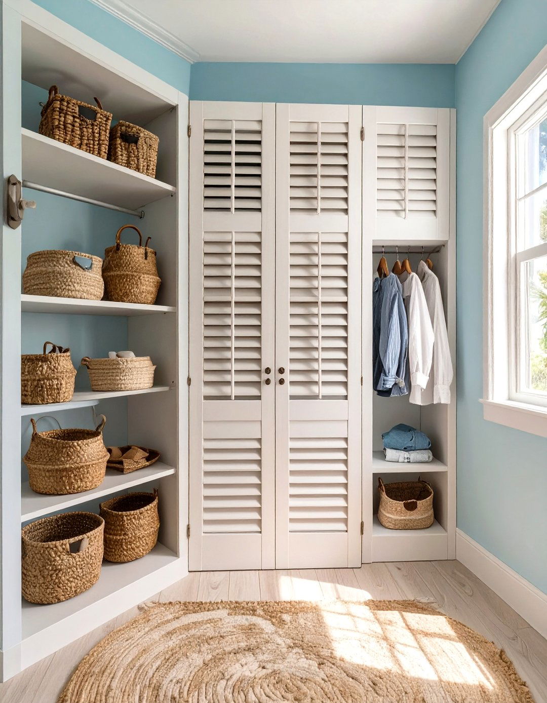 Coastal Beach House Closet Feel - 30 design a closet online free ideas