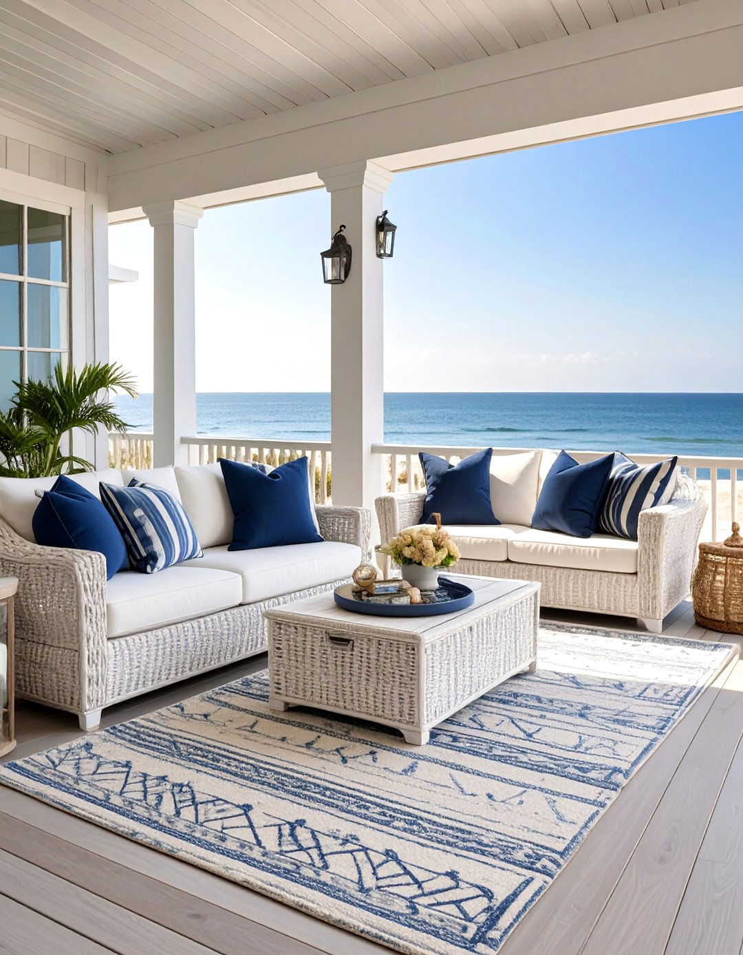 Coastal Beach House Deck Furniture - 30 deck furniture ideas
