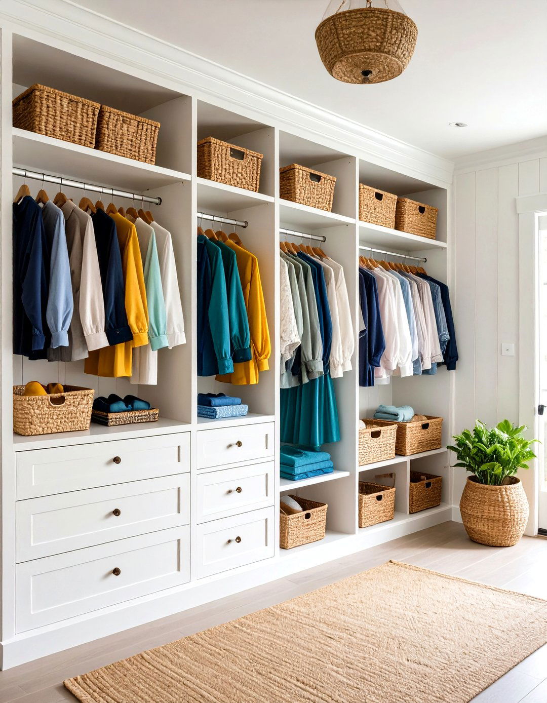 Coastal Beach House Hallway Closet - 30 hallway closet ideas