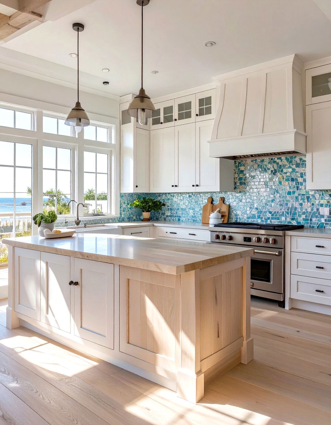 Coastal Beach House Kitchen - 30 bloxburg kitchen ideas