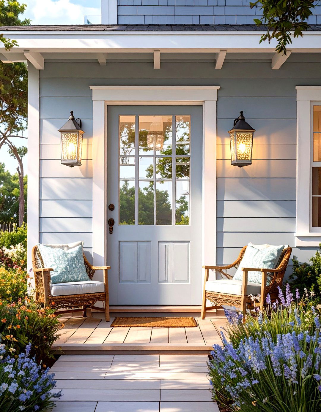 Coastal Beach House Lanterns - 30 outdoor  lights ideas