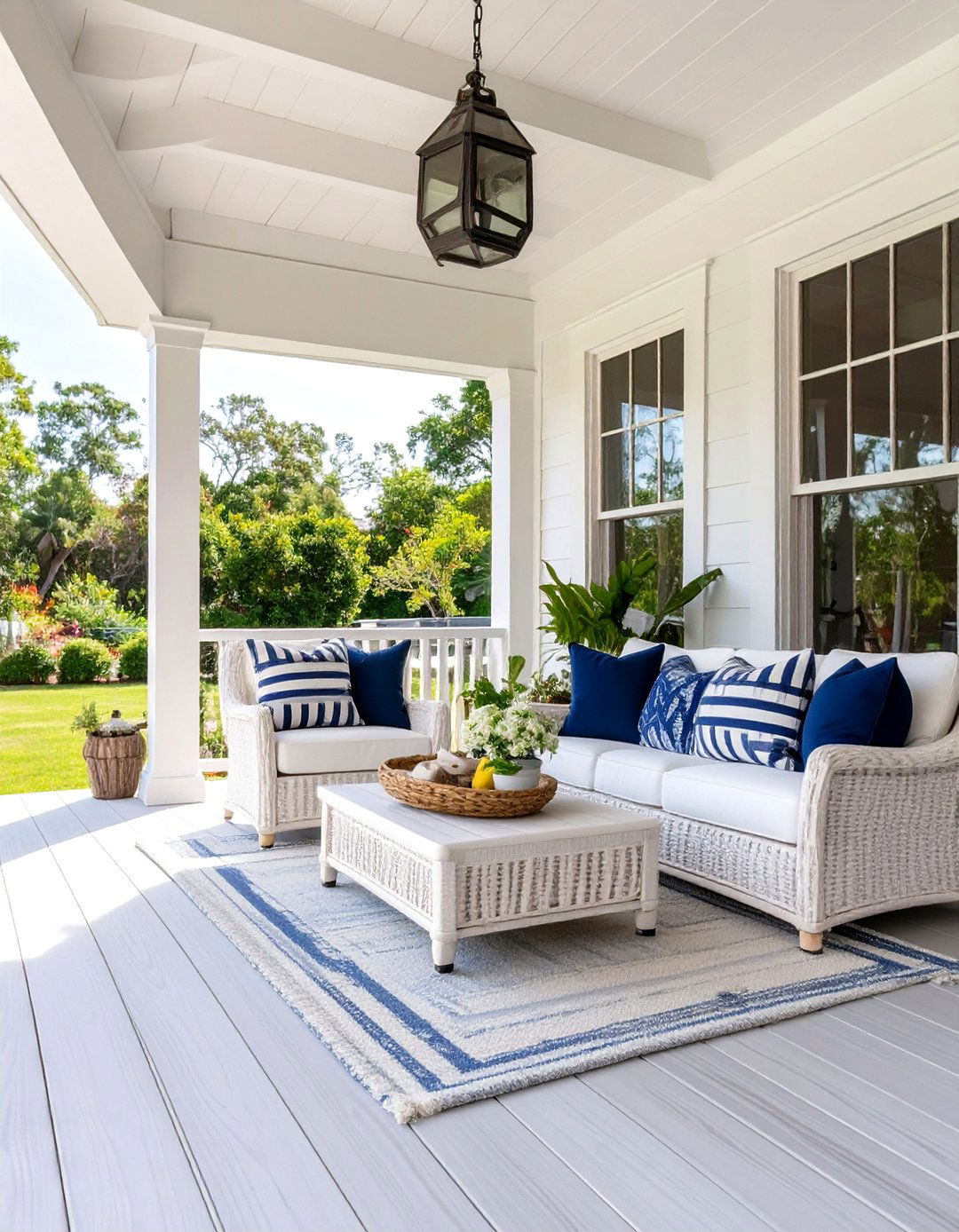 Coastal Beach House Porch - 30 backyard porch ideas