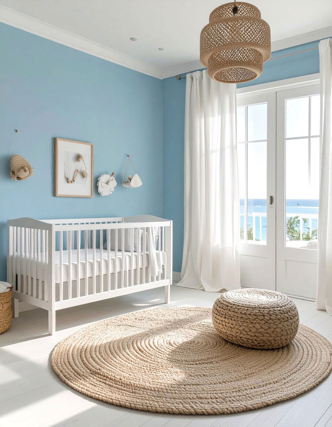 Coastal Calm Bedroom - 30 baby girl bedroom ideas