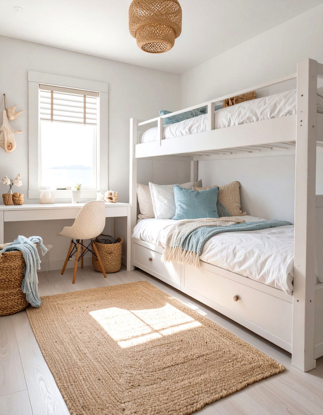 Coastal Calm Dorm Room - 30 college dorm room ideas