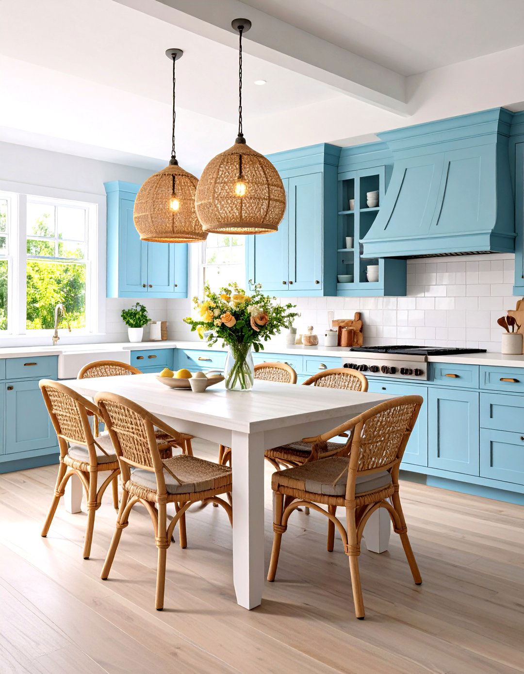Coastal Chic Kitchen Dining Room - 30 kitchen dining room ideas