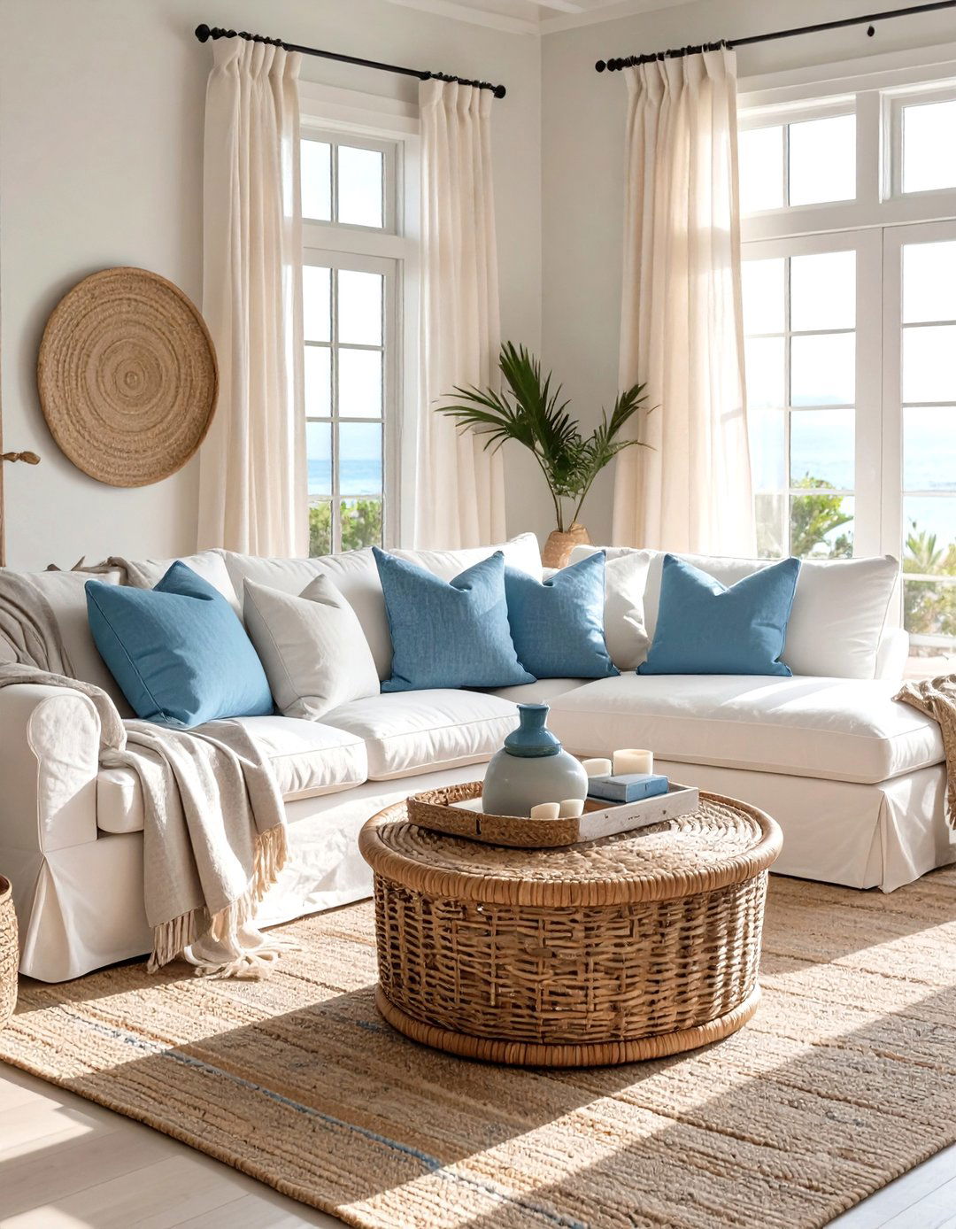 Coastal Chic Living Room - 30 modern luxury modern living room design ideas