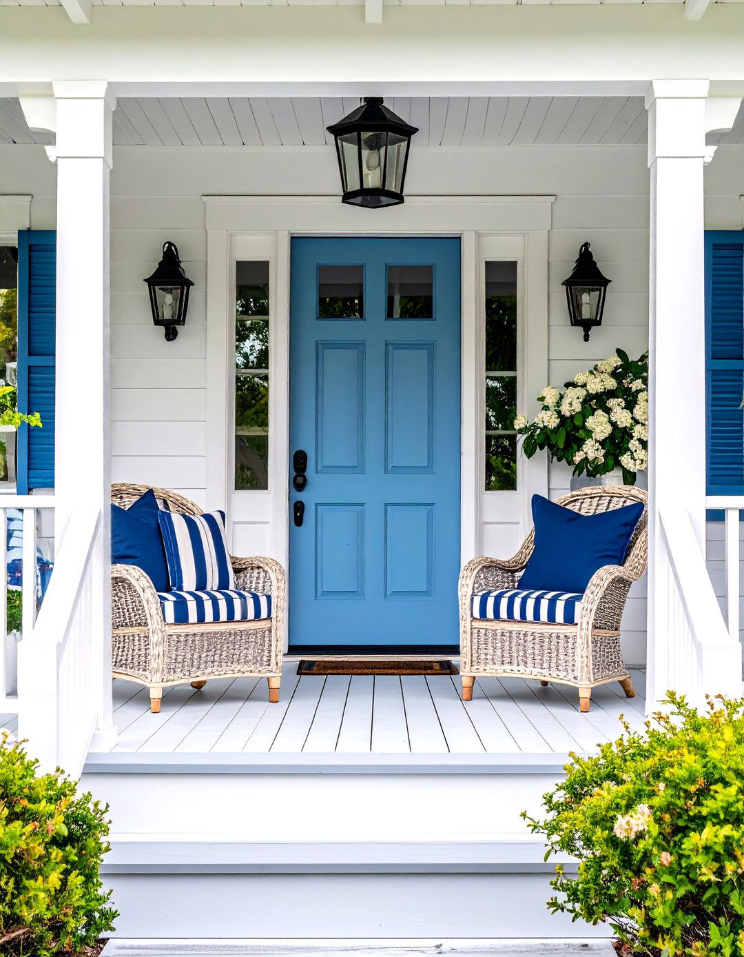 30 Front Door Porch Ideas to Make a Great Impression - We Love Home Blog