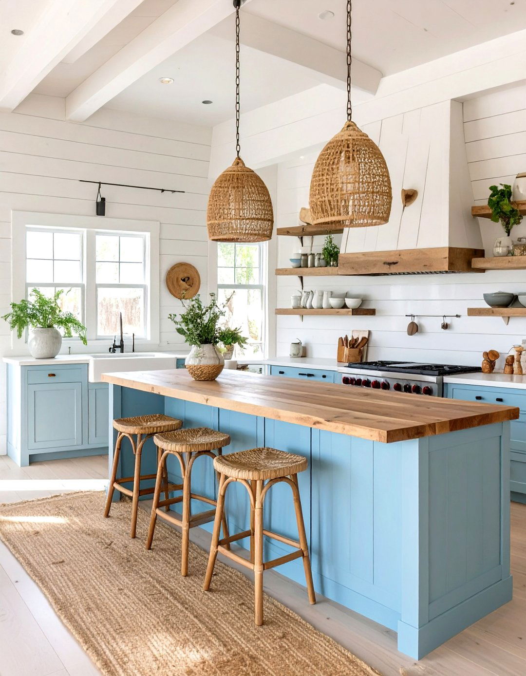 Coastal Farmhouse Charm - 30 interior design for home ideas