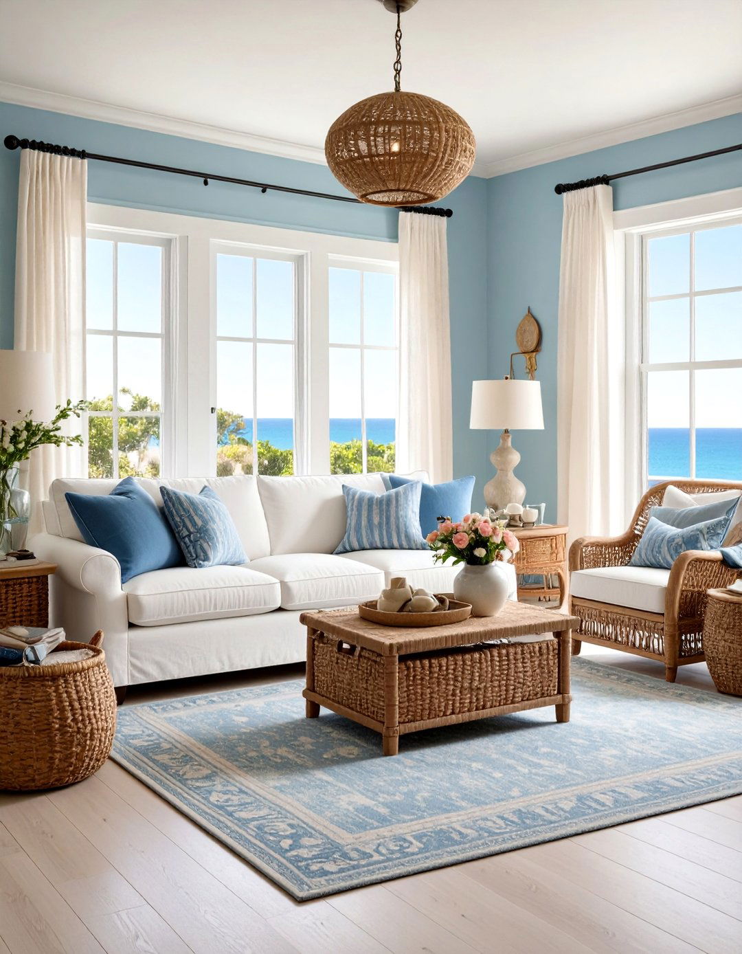 Coastal Grandma Chic Room - 30 aesthetic room decor ideas