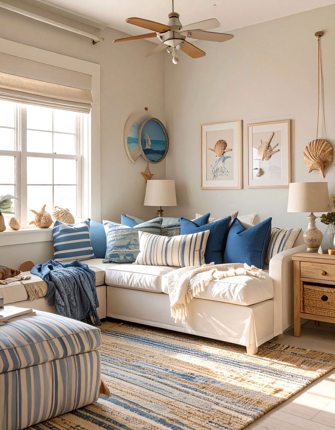 Coastal Grandma Dorm Room - 30 college dorm ideas