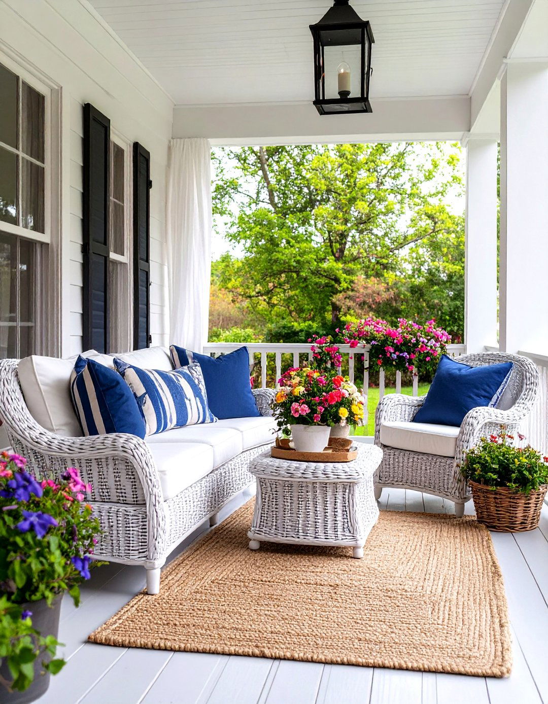 Coastal Grandmother Retreat - 30 3 season porch ideas