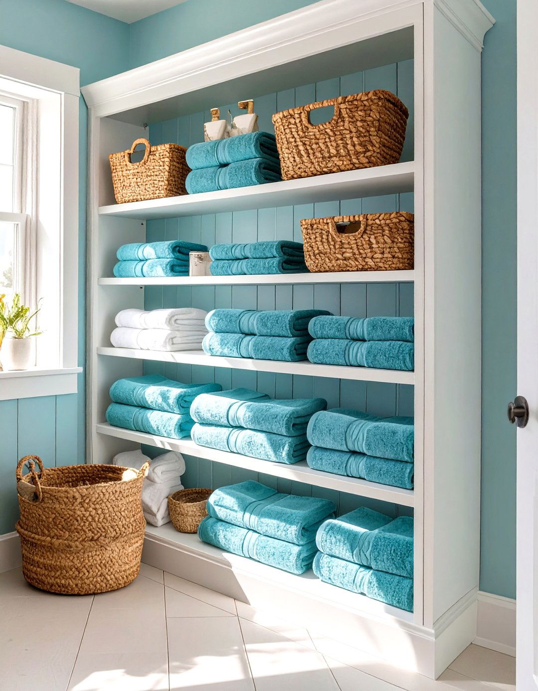 30 Bathroom Linen Closet Ideas for Maximum Storage - We Love Home Blog