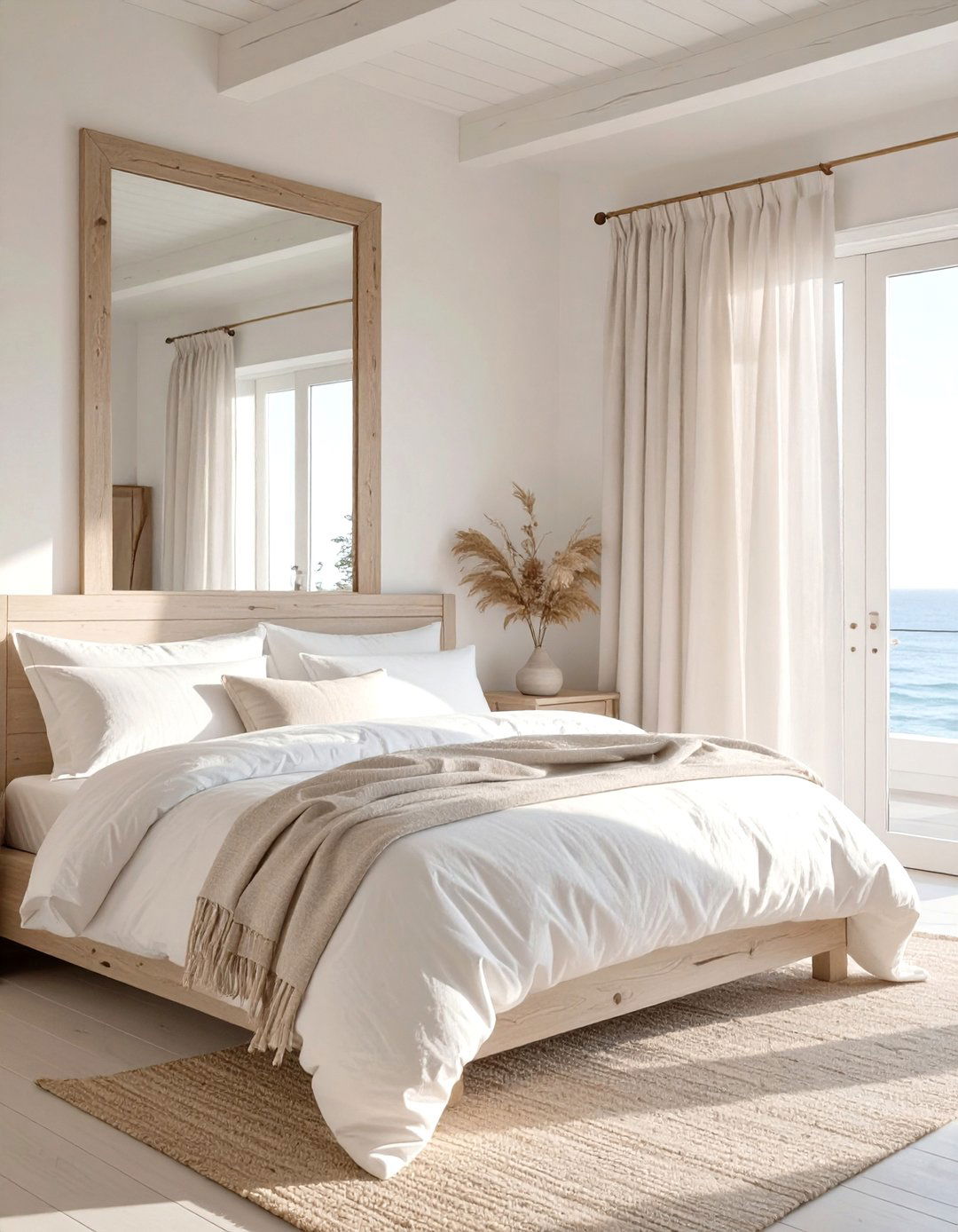 Coastal Inspired Bedroom Retreat - 30 interior design with natural light ideas