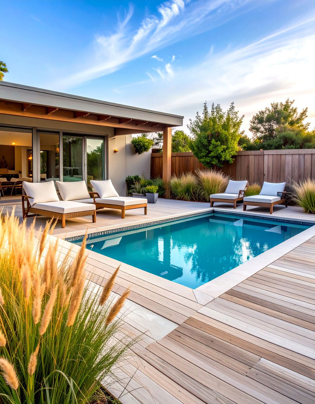 Coastal Inspired Dune Landscaping - 30 pool landscape ideas