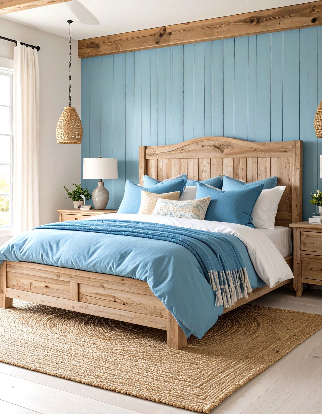 Coastal Inspired Elements and Decor - 30 pottery barn bedroom ideas
