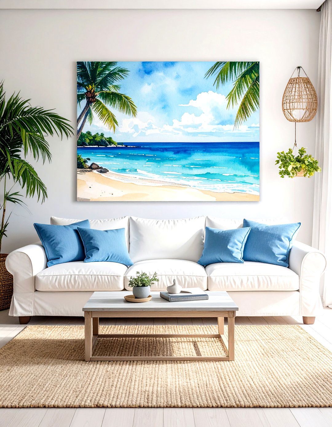 Coastal Living Room Wall Decor - 30 living room wall art ideas