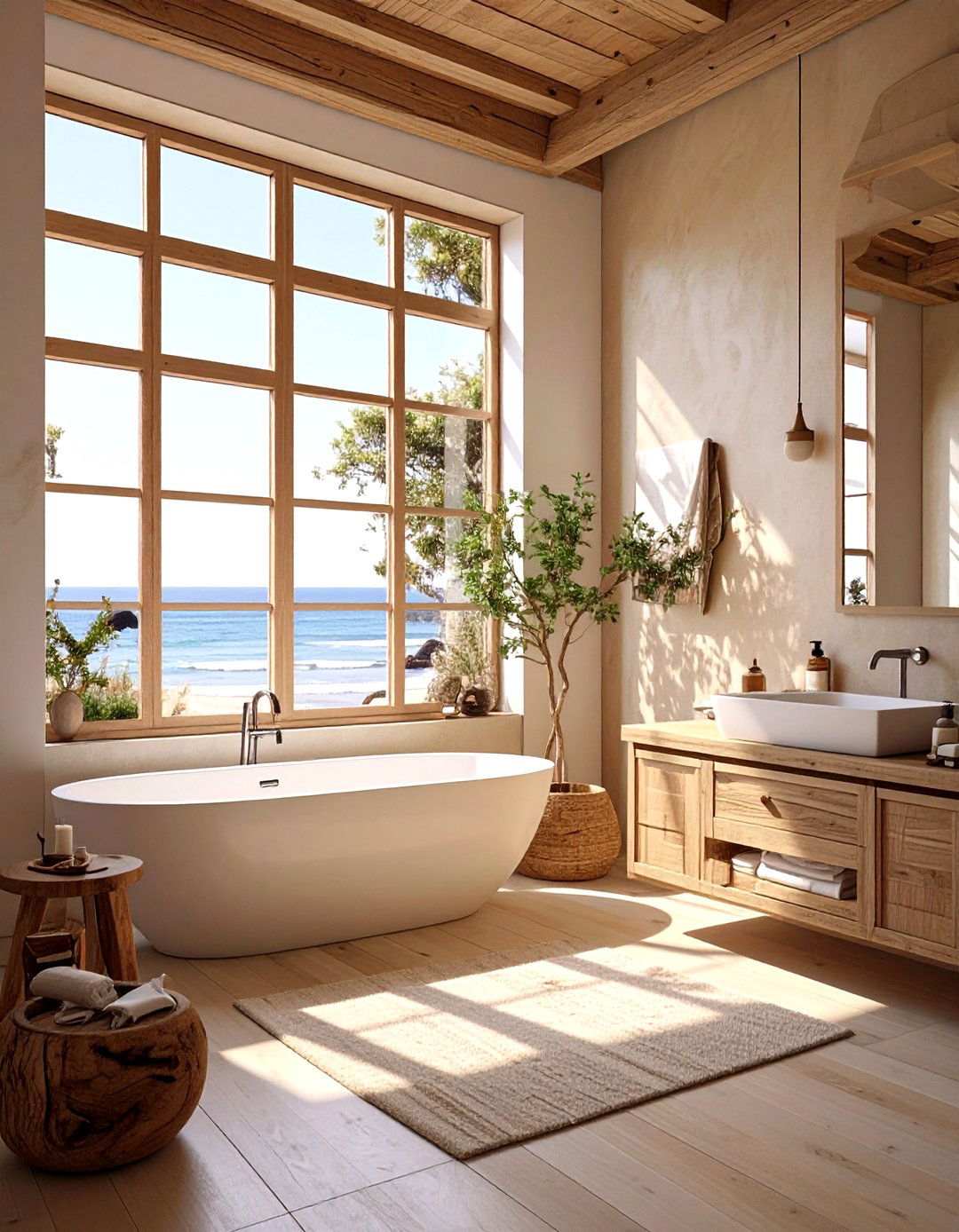 Coastal Minimalist Bathroom Retreat - 30 minimalist style interior design ideas