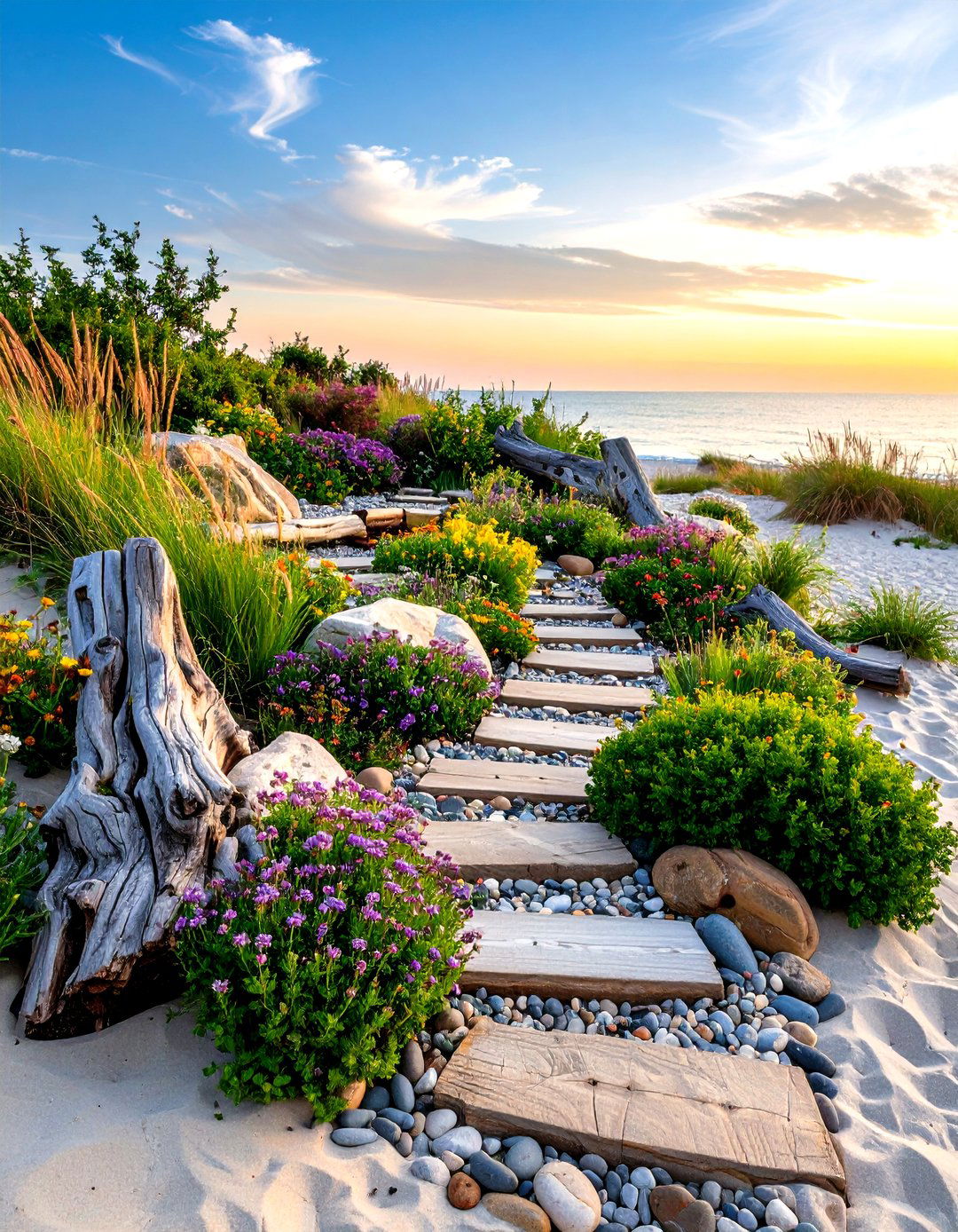 Coastal Rock Garden - 30 rock garden designs