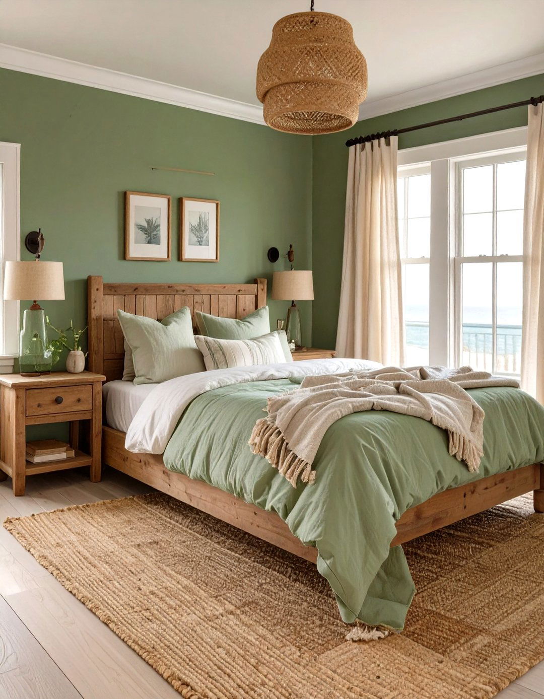 Coastal Sage Green Bedroom - 30 sage green bedroom ideas