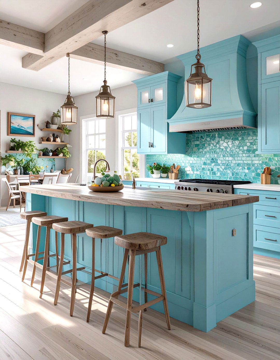 Coastal Themed Basement Wet Bar - 30 wet bar ideas for basement