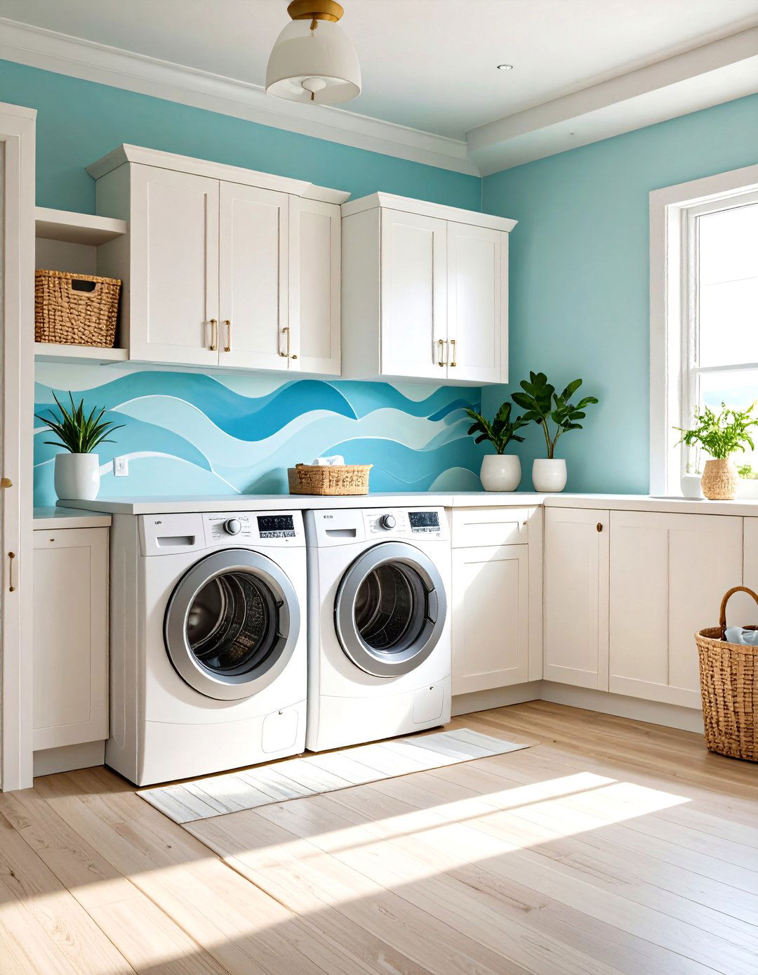 30 Laundry Room Wallpaper Ideas for a Fresh New Look - We Love Home Blog