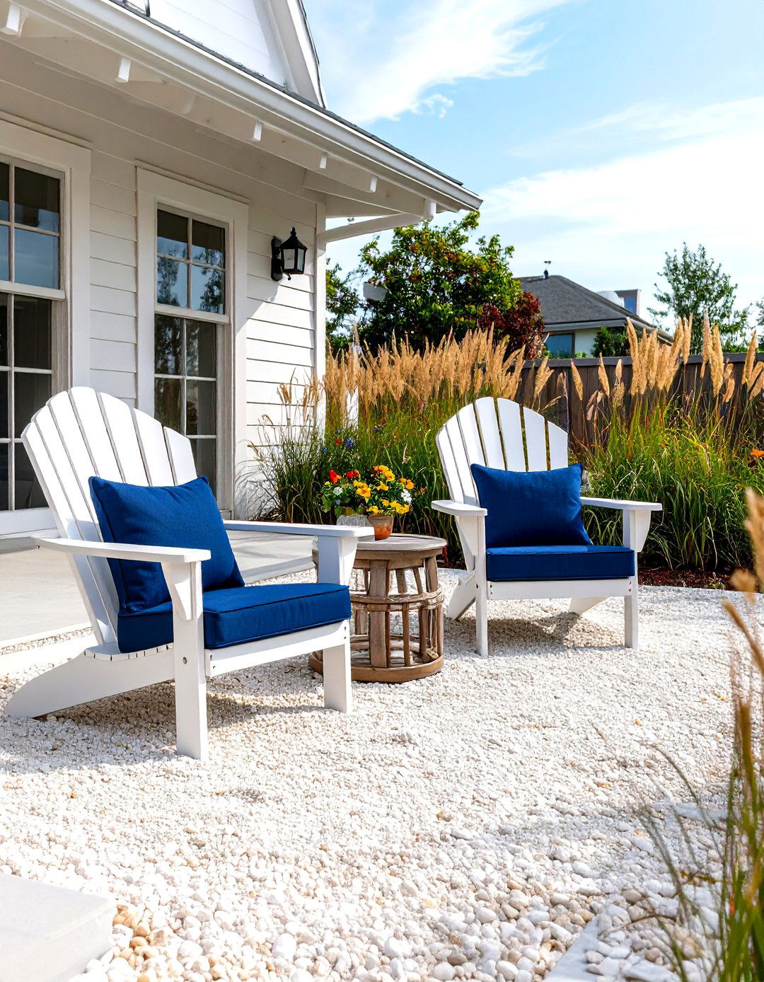 30 Pea Gravel Patio Ideas for an Easy DIY Yard - We Love Home Blog