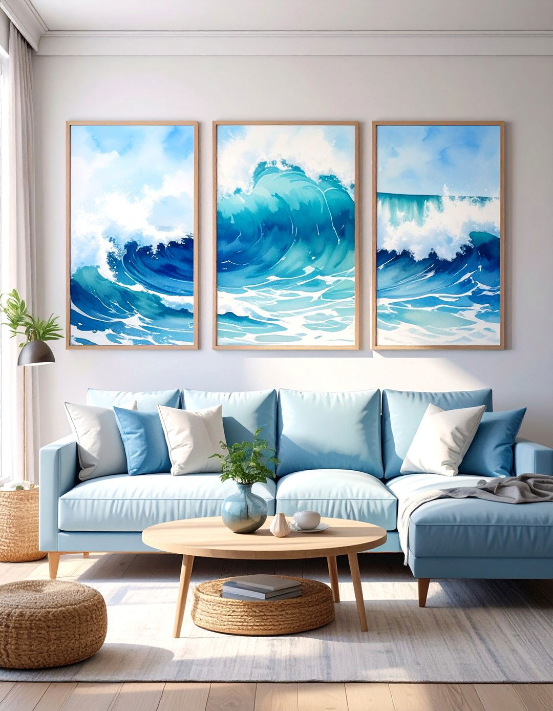 Coastal and Beach Themed Prints - 30 wall pictures for living room ideas