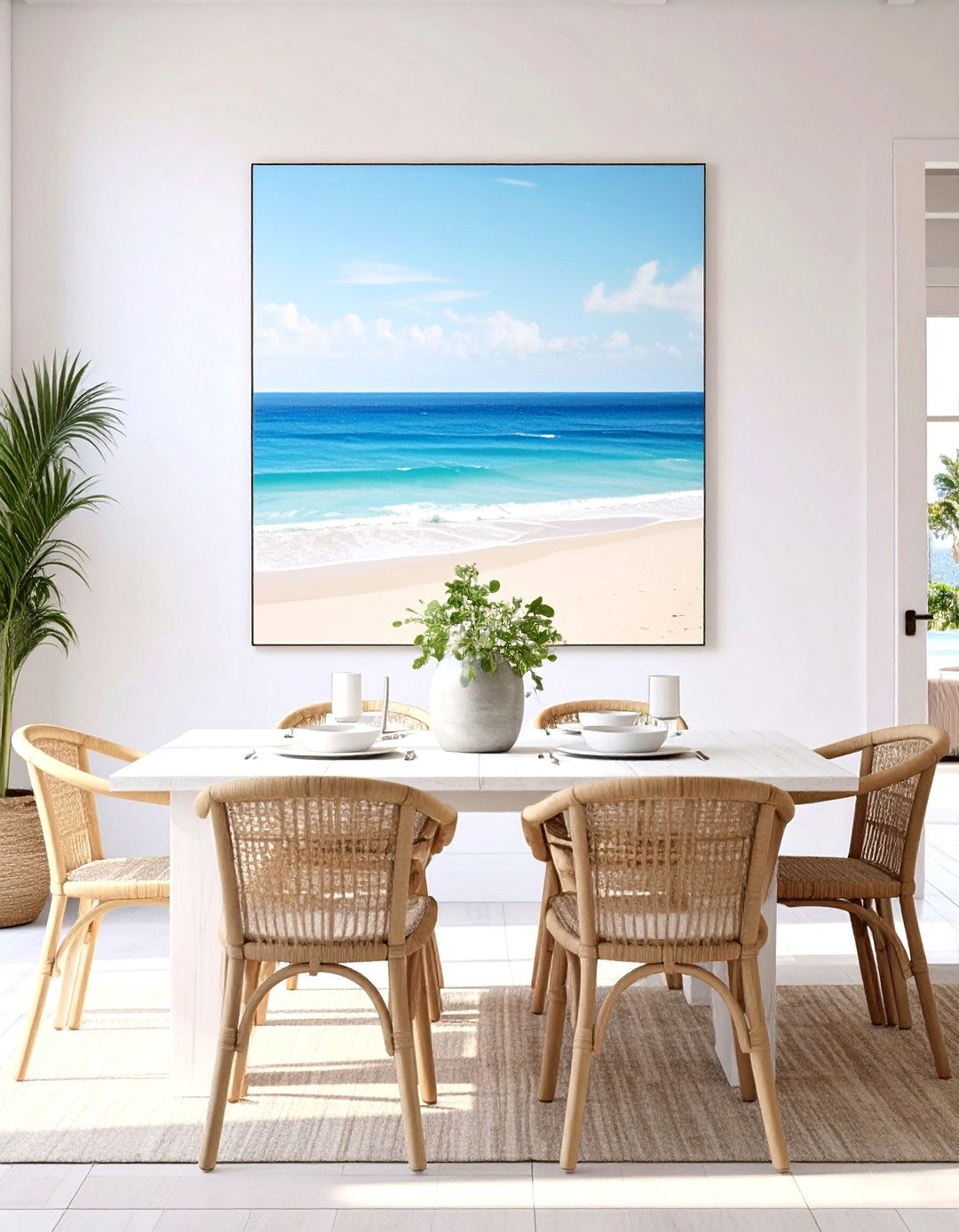 Coastal and Nautical Art - 30 dining room art ideas