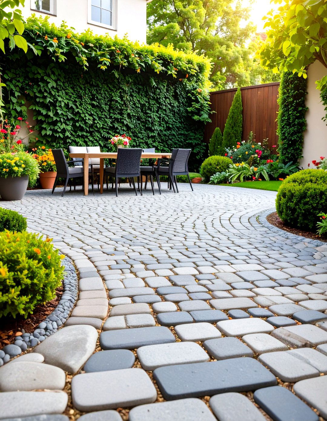 30 Durable Patio Paver Ideas for a Modern Backyard - We Love Home Blog