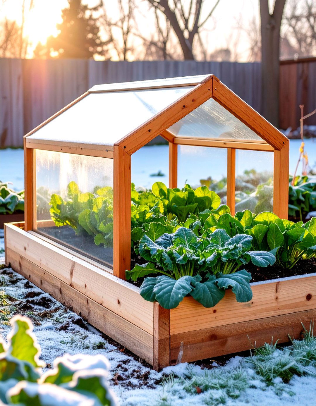 Cold Frame Vegetable Garden Extension - 30 vegetable garden design ideas