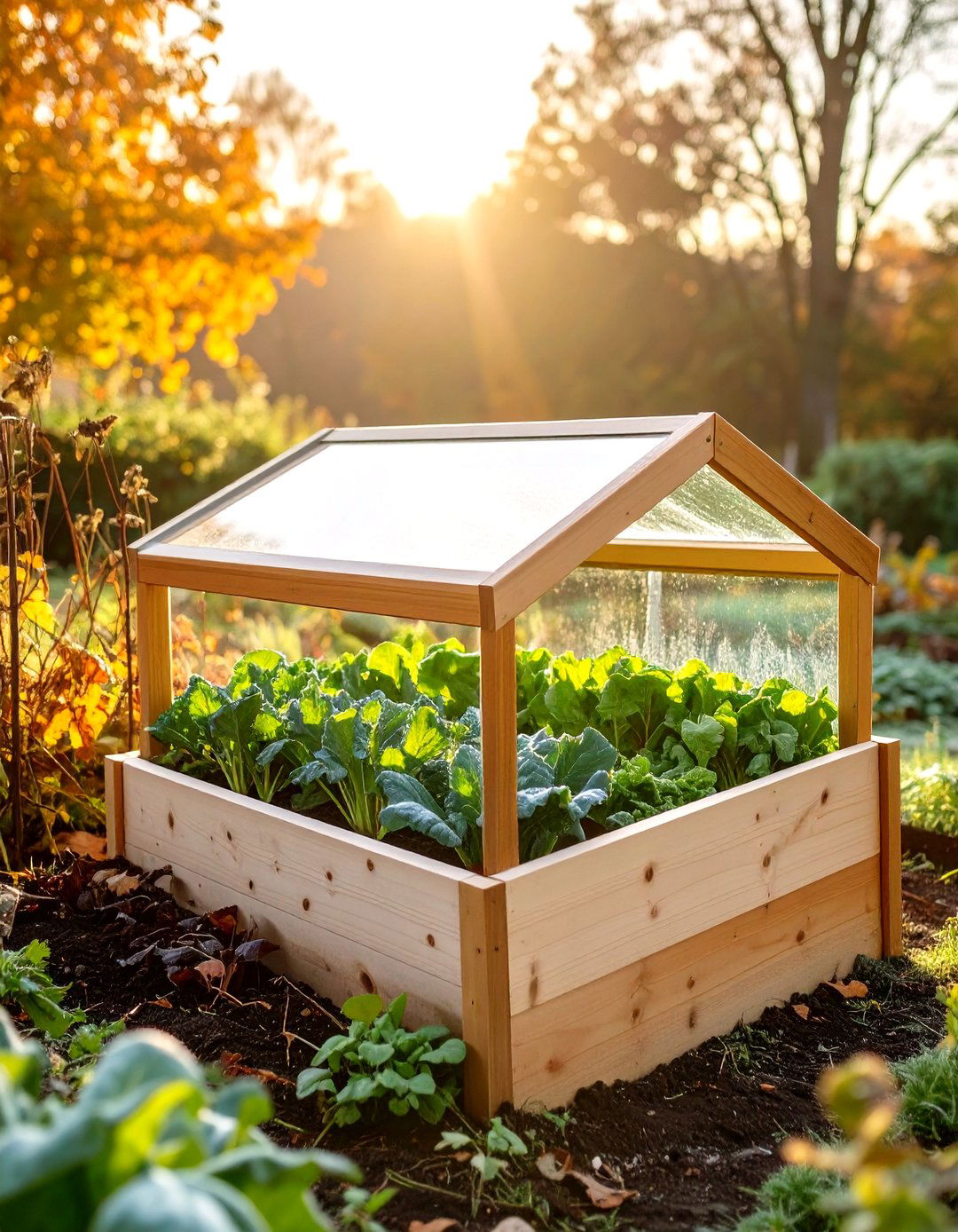 Cold Frame Veggie Garden for Season Extension - 30 veggie garden ideas