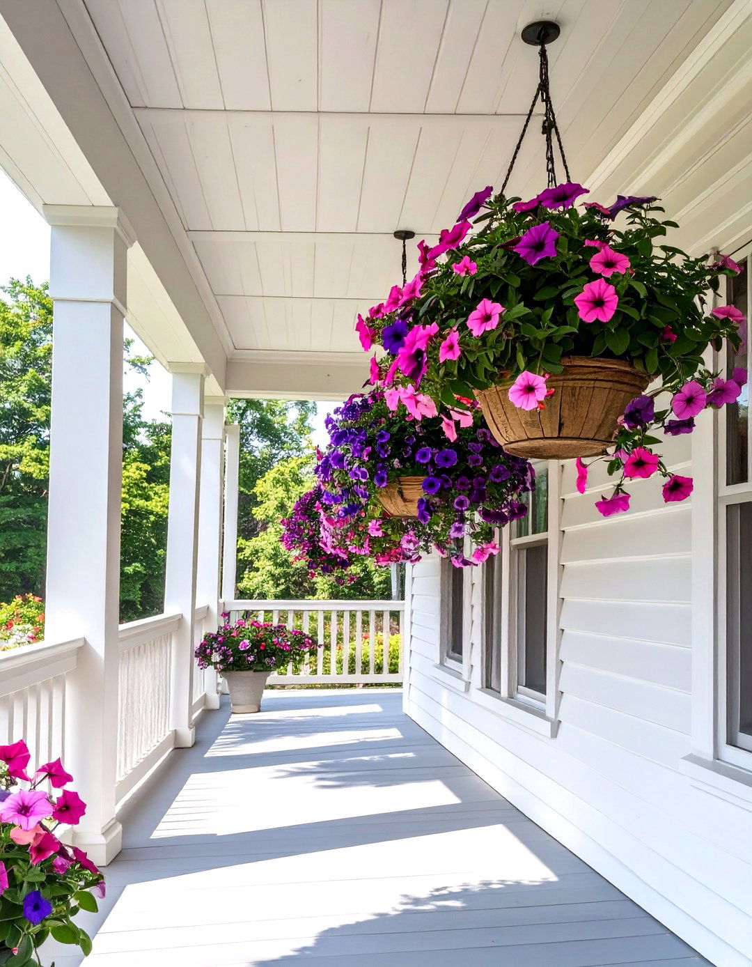 Colonial Style Wrap Around Porch - 30 wrap around porch ideas