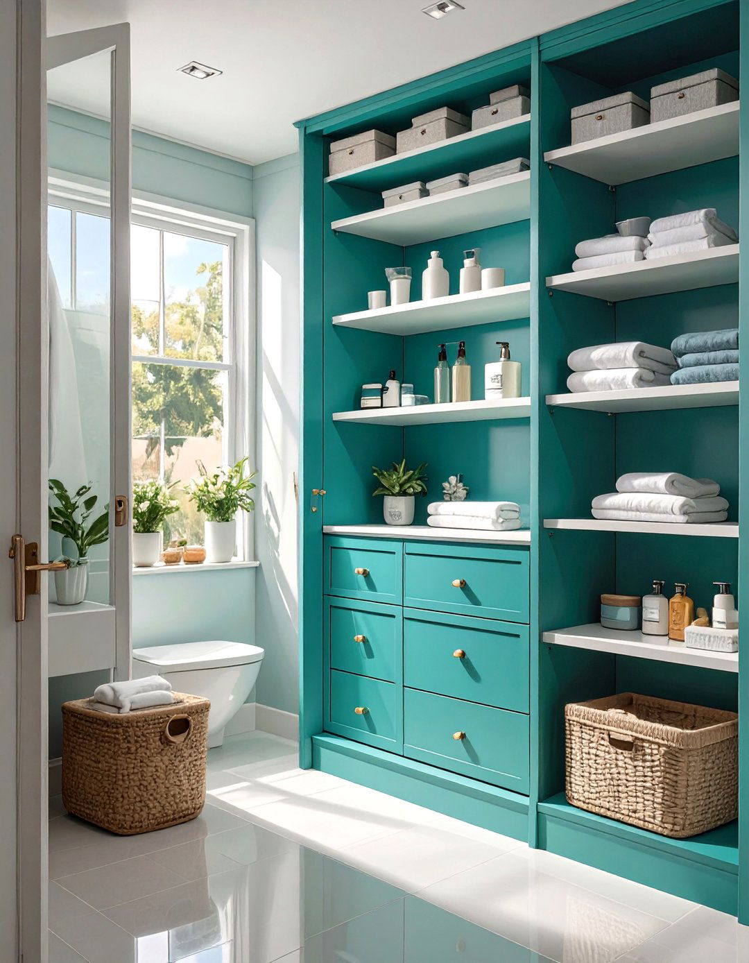 30 Bathroom Linen Closet Ideas for Maximum Storage - We Love Home Blog