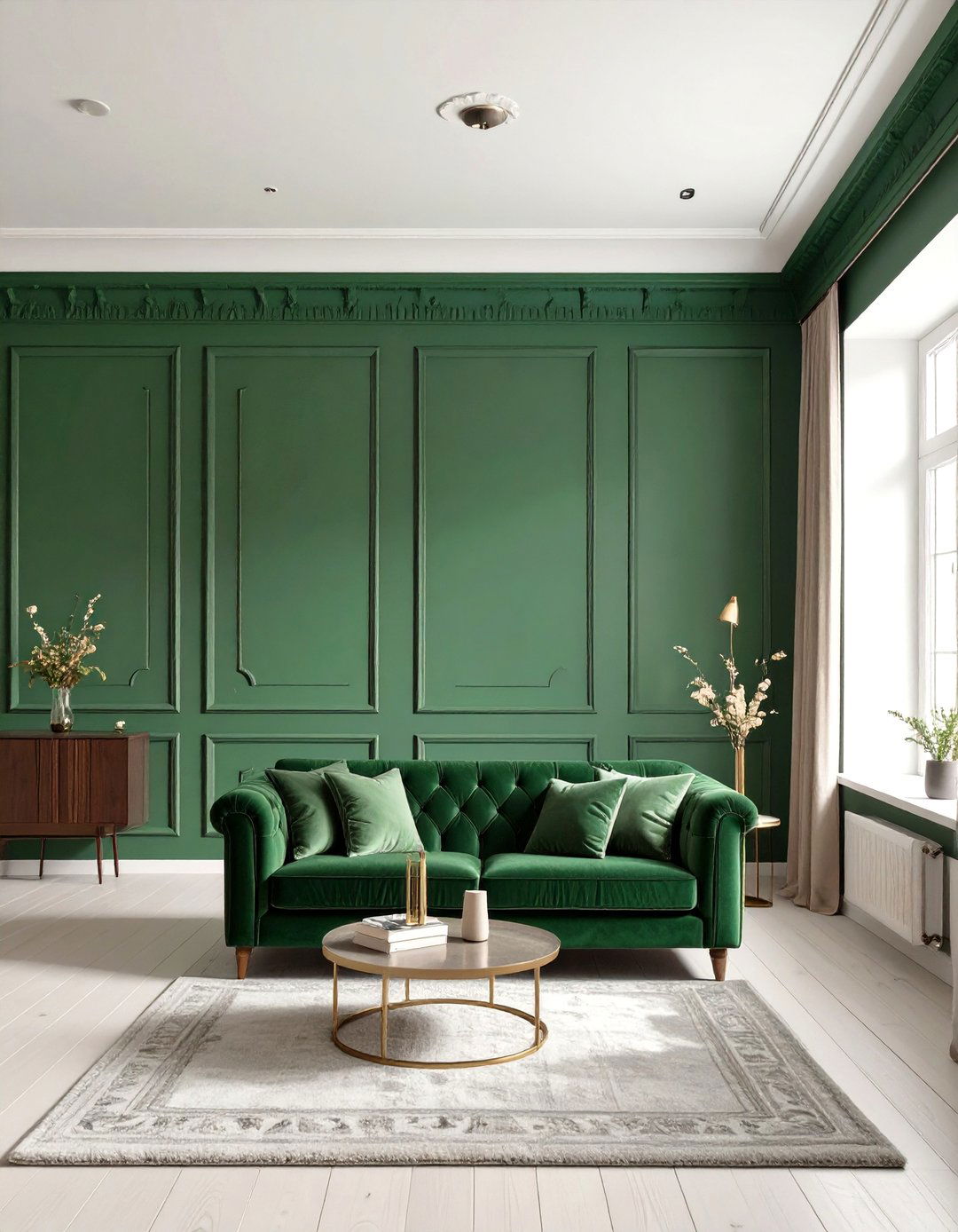 Color Drenching Immersive House Decor - 30 house decor ideas