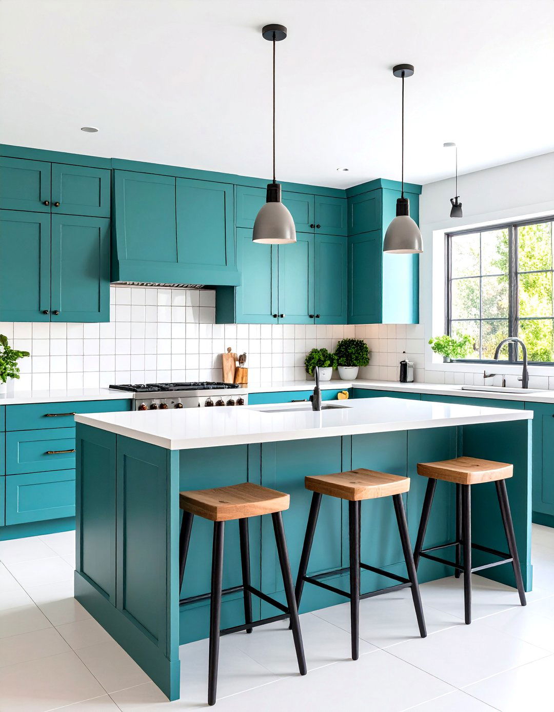 Colorful Grout Kitchen Backsplash - 30 kitchen backsplash ideas 2023