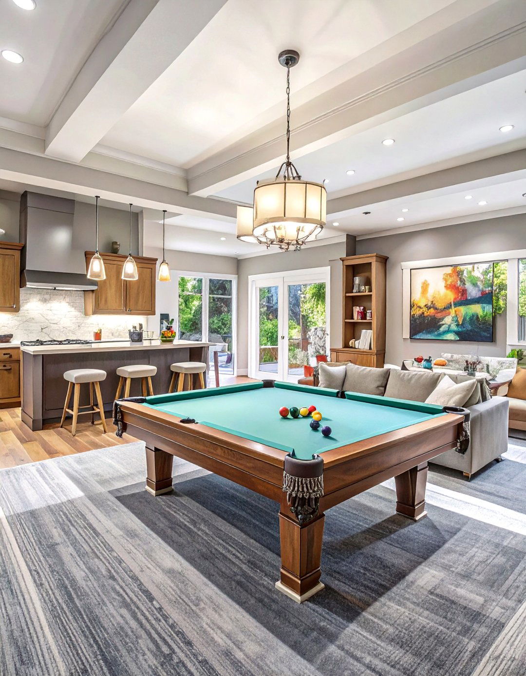 Commercial Grade Carpet for a High Traffic Game Room - 30 basement carpet ideas