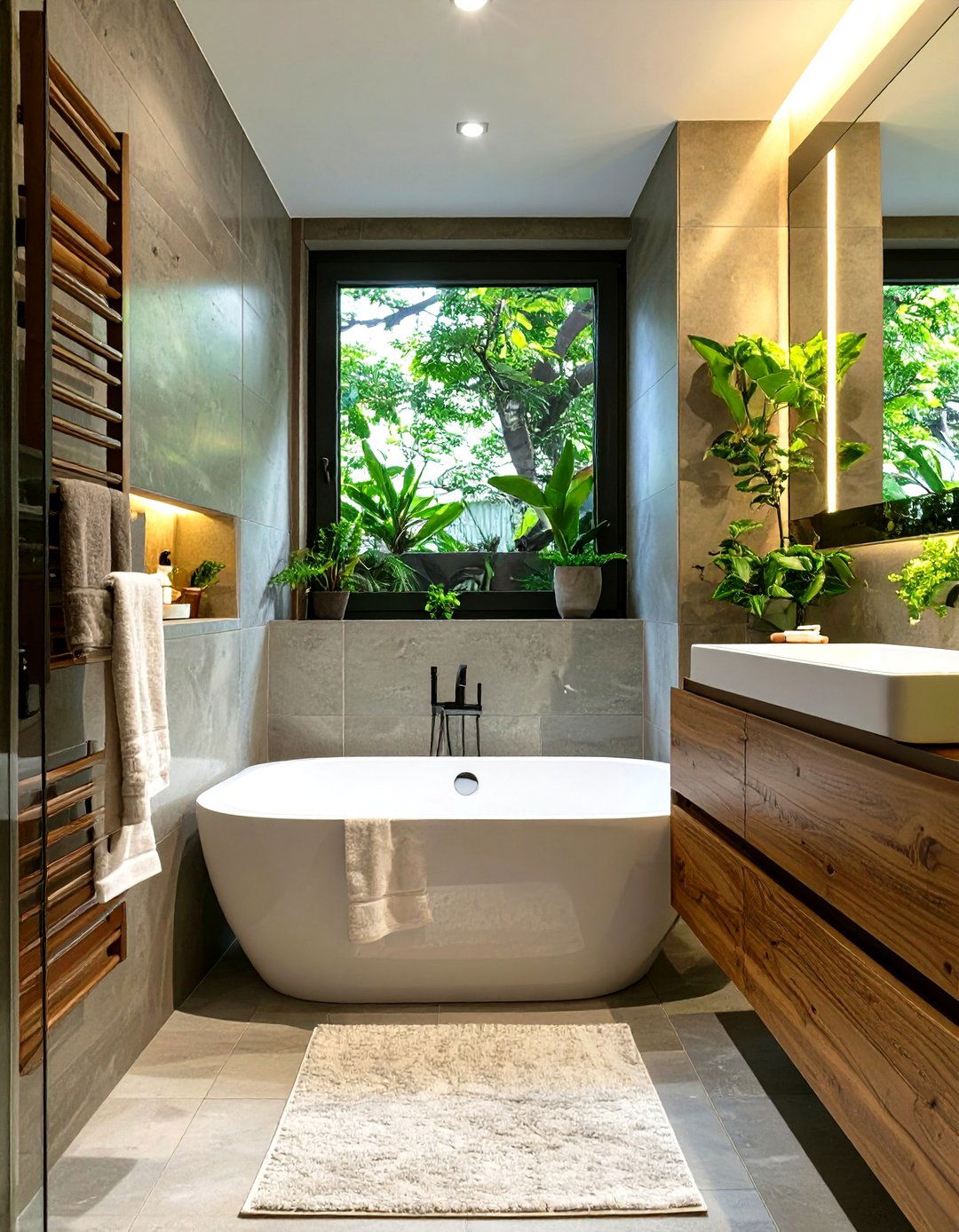 Compact Bathtub Options - 30 small bathroom makeover ideas