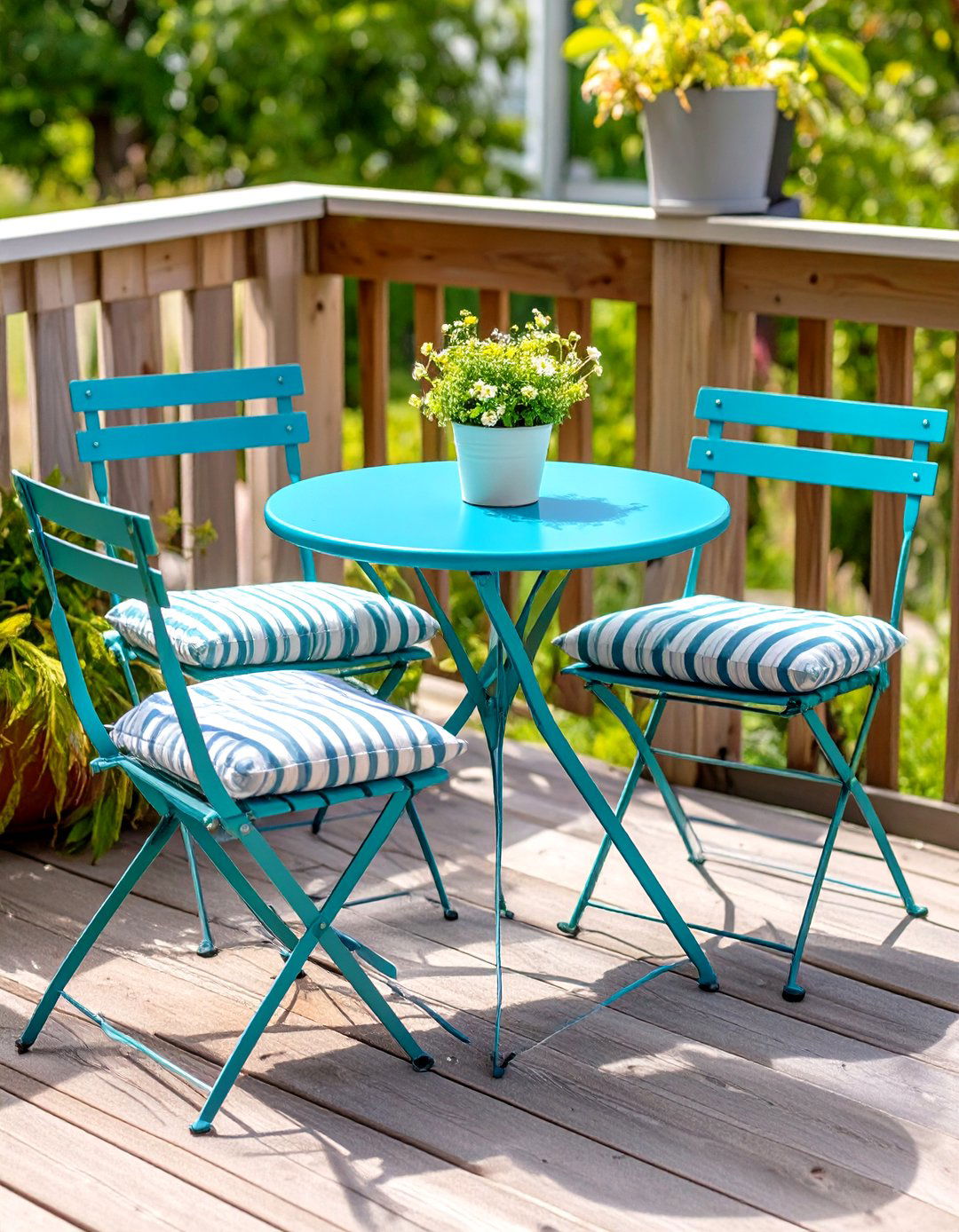 30 Small Deck Furniture Ideas for a Cozy Outdoor Space - We Love Home Blog