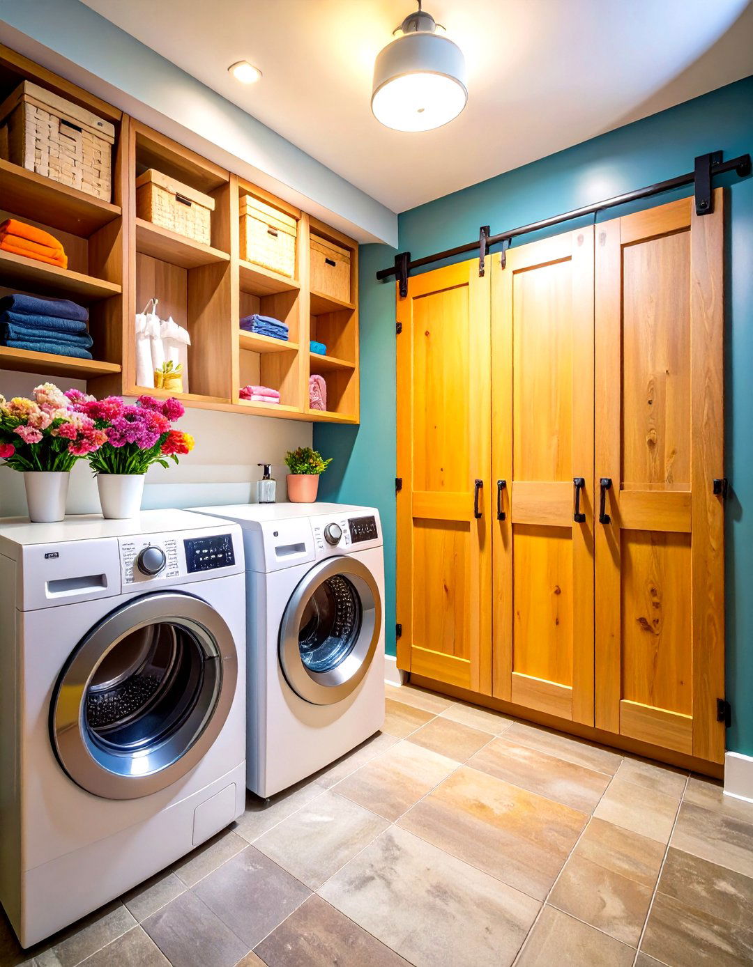 Compact Closet Nook Laundry Room Solution - 30 laundry room design tool ideas
