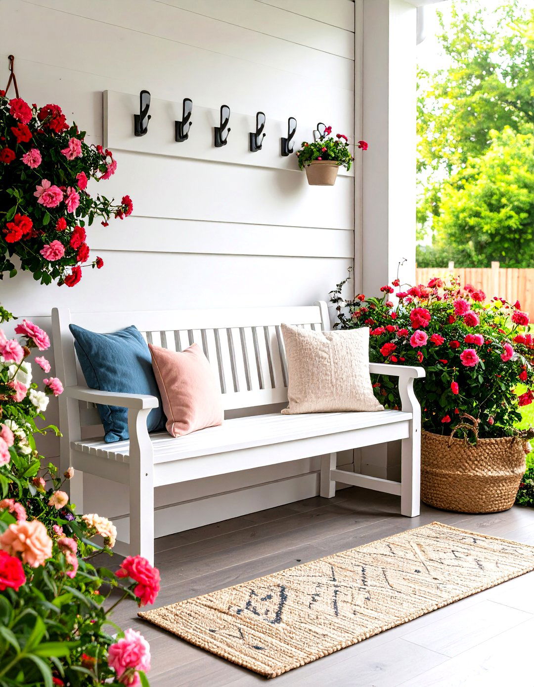 Compact Corner Entryway Bench - 30 entryway bench ideas