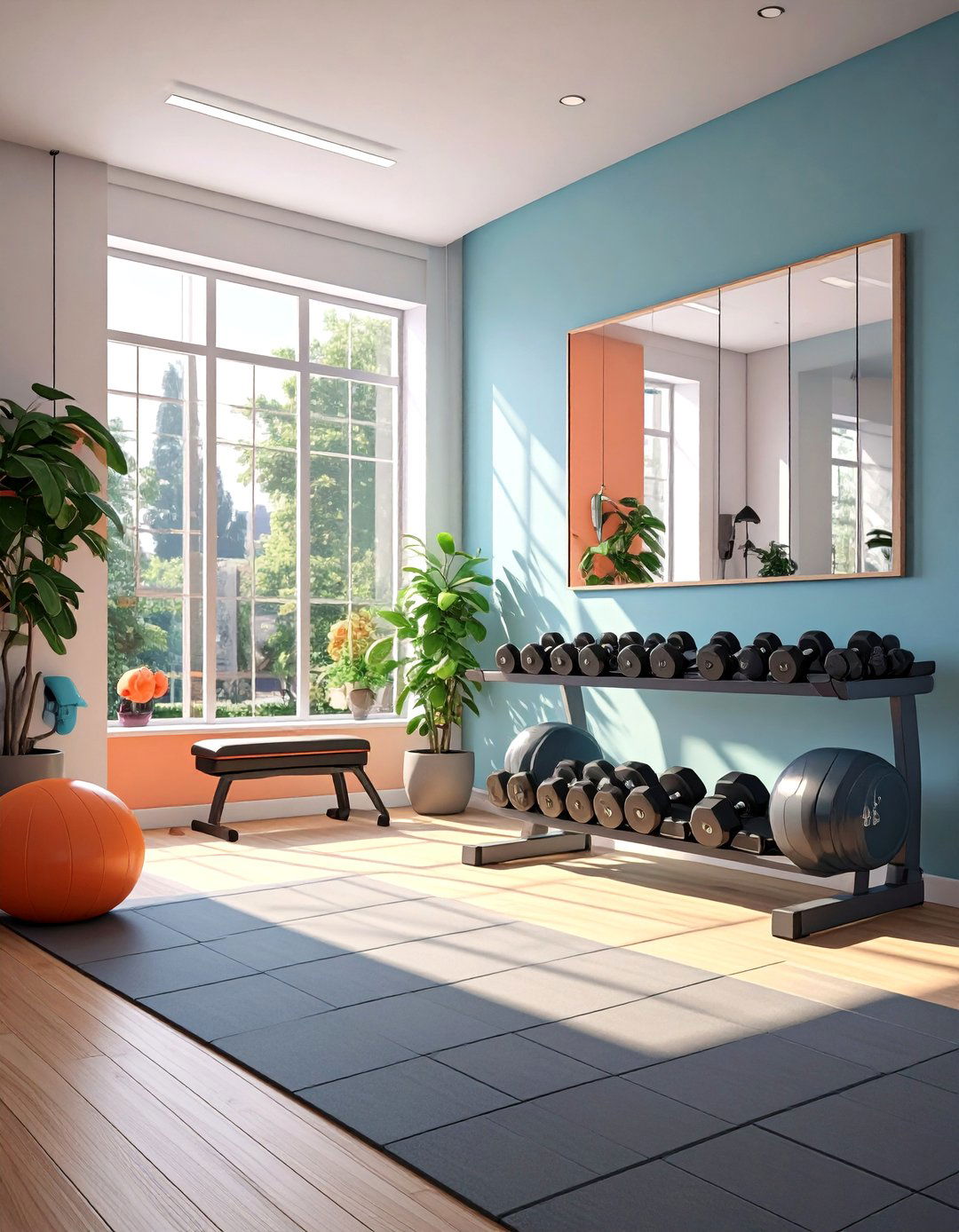 Compact Home Gym Man Cave - 30 tiny small man cave ideas