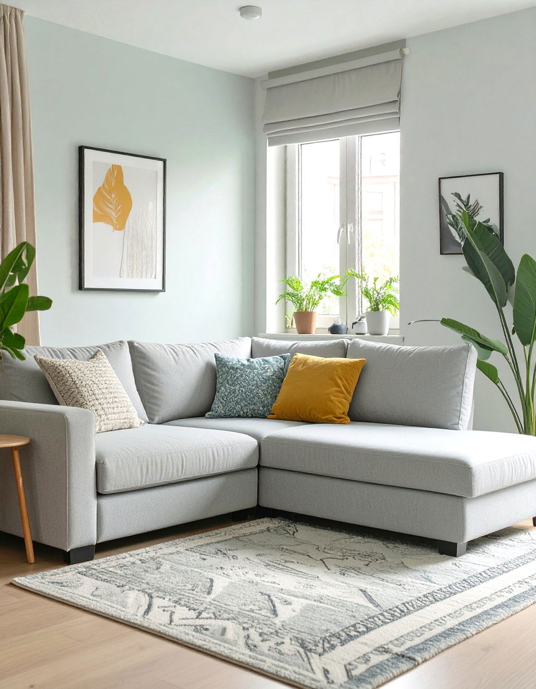 Compact Sectional Sofas for Seating - 30 small room decor ideas