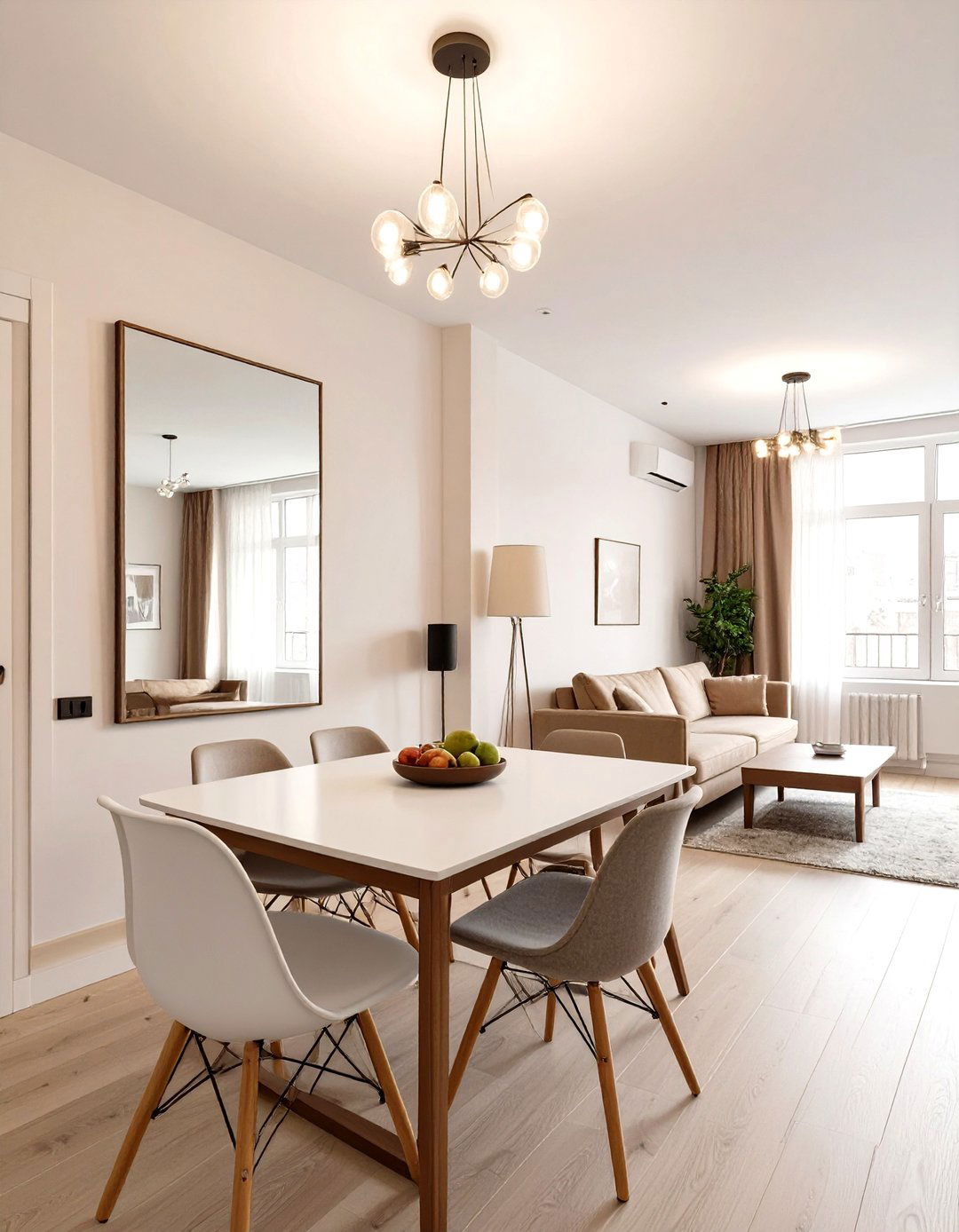 Compact Studio Apartment Solution - 30 lounge dining room ideas